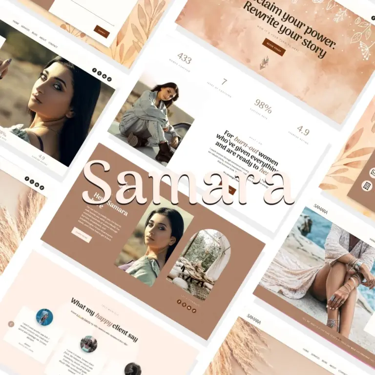 Samara template preview